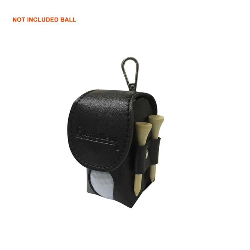 Golf Ball Pouch Bag Holds 2 Balls With 2 Tees