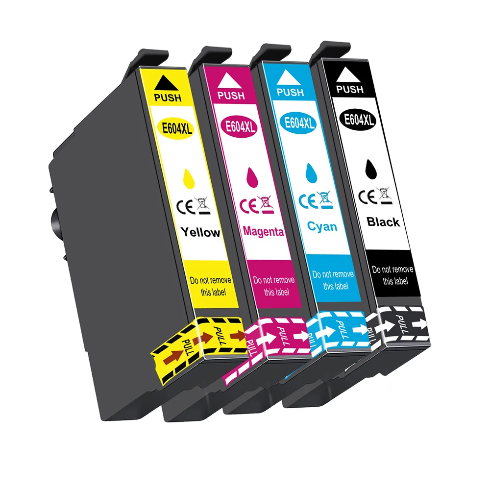 604 Cartuccia Di Inchiostro Compatibile 604Xl Per Stampante Epson Xp-2200 Xp-2205 Xp-3200 Xp-3205 Xp-4200 Xp-4205 Wf-2910Dwf Wf-2950