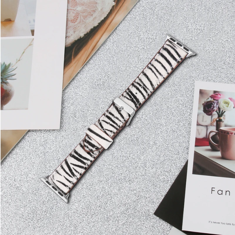 Leather Strap For Apple watch 45mm 41mm 44mm 42mm 40mm 38mm Women Bracelet Wristband For iWatch Series 8 7 6 5 4 SE Correa band