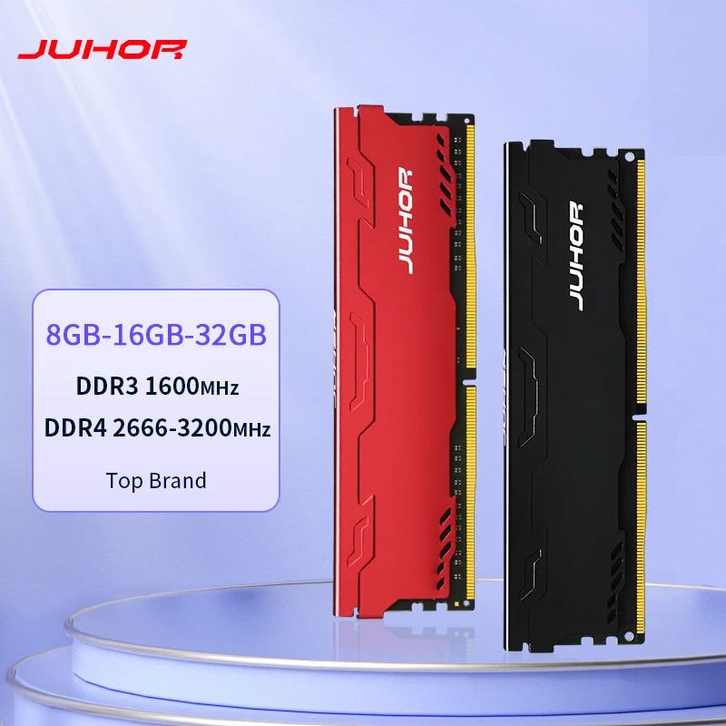 램카드 JUHOR 램 DDR4 16GB 8GB 32GB 2666MHz 3200MHz DDR3 8GB 1600MHz DIMM ...