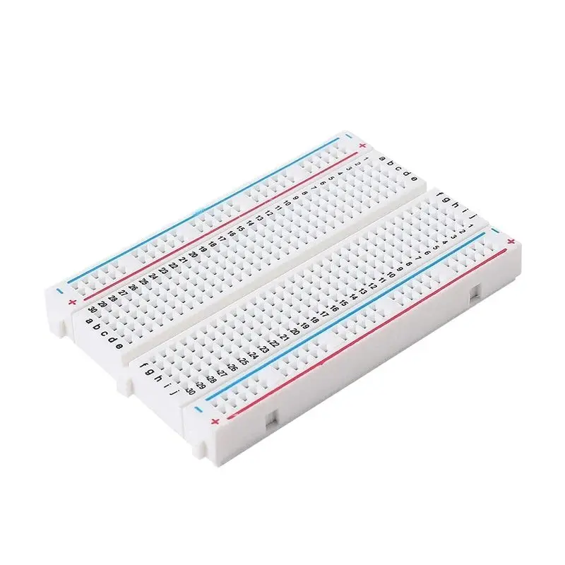 NEW MB-102 MB102 Breadboard 400 830 Point Solderless PCB Bread Board Jumper Wire Dupont Line Test Develop DIY for Arduino kit