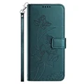 Adark green