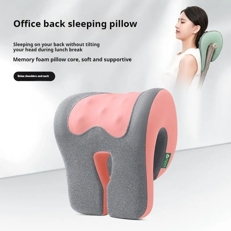 Office Chair Headrest Pillow Head Neck Shoulder Support Cushion Ergonomic Neck Pain Relief Memory Foam Travel Sleeping Pillow Office Chair Headrest Pillow Head Neck Shoulder Support Cushion Ergonomic Neck Pain Relief Memory Foam Travel Sleeping Pillow