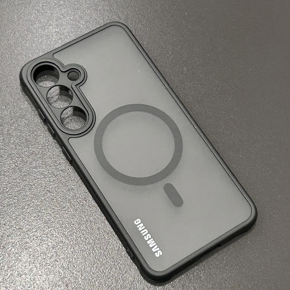Magsafe-Compatible Magnetic Matte Clear Phone Protection Case