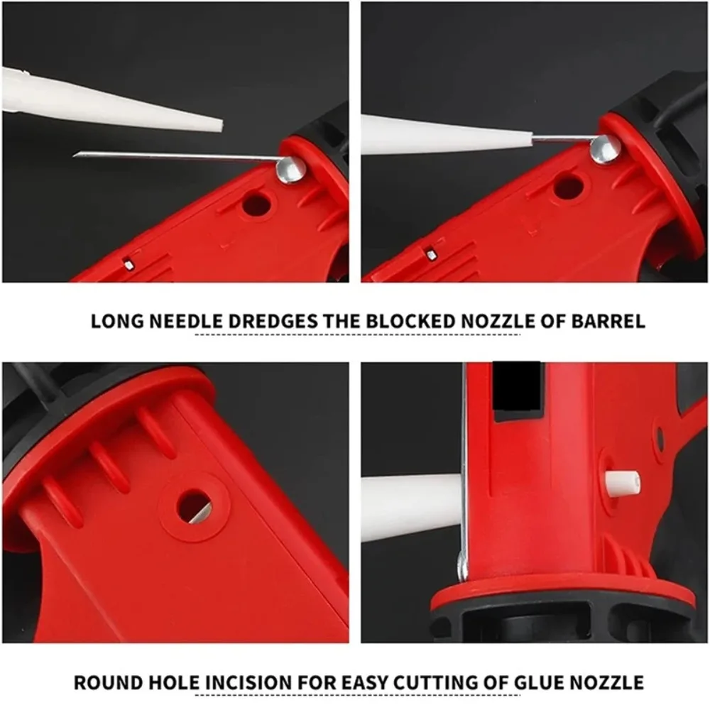 New Style Multifunctional Manual Caulking Gun Glass Glue Guns Paint Finishing Tools Glue Seals for Doors and Windows 2