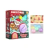 Christmas Egg Kids Toys Gashapon Machines with 6pcs Random Capsule Toys Egg Twisting Machine Cardboard Box Surprise Blind Box 6