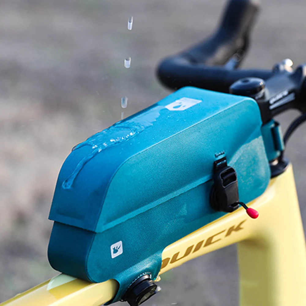 ROCKBROS Bicycle Top Tube Bag Compact Lightweight Bike Front Frame Bag