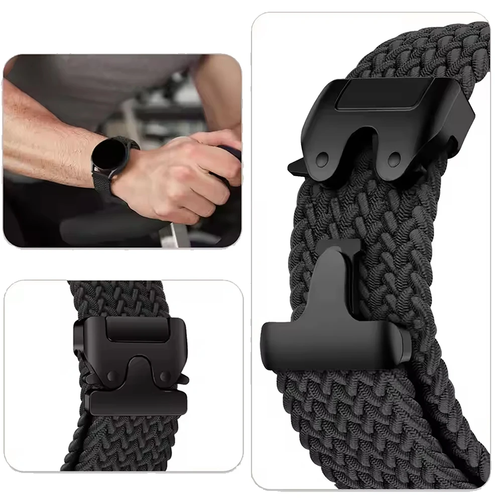 Parachute Straps in 20mm & 22mm Sizes - Durable Nylon Watch Bands