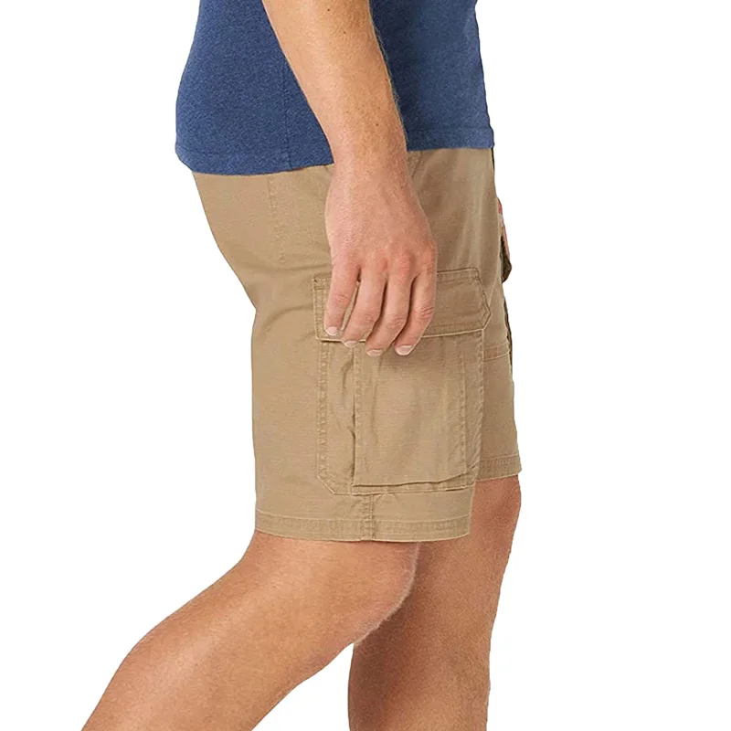 Men's Large Size Casual Cargo Shorts Loose Pockets Hiking Outdoor Exercise Tactical Shorts Military Camouflage Tactical Shorts