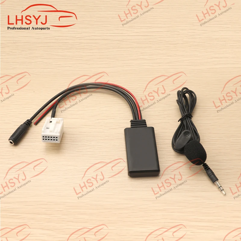 

LHSYJ Car Bluetooth 5.0 Module AUX-IN Audio Cable Adapter For BMW E60 E63 E64 E66 E81 E82 E70 E90