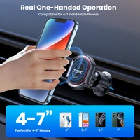 TOPK Magnetic Air Vent Car Phone Holder [Strong Magnet] Car Vent Mount Phone Stand Compatible with iPhone15 14 13 Samsung Xiaomi - Image 5