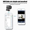 Action Camera Ultra HD 4K/30fps WiFi 2.0-inch 170D Underwater Waterproof Helmet Video Recording Cycling Skiing Cameras Sport Cam 6