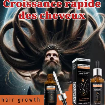 Olio per la crescita dei capelli, shampoo anti-perdita con biotina DHT Blocker Boost Ricrescita Aumenta la produzione di shampoo per la crescita dei capelli