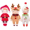 Cute Soft Christmas Toy Stuffed Elk Snowman Doll Plush Boys Girls Toy Xmas Tree Decoration Original Metoo Angela Doll brinquedos 2