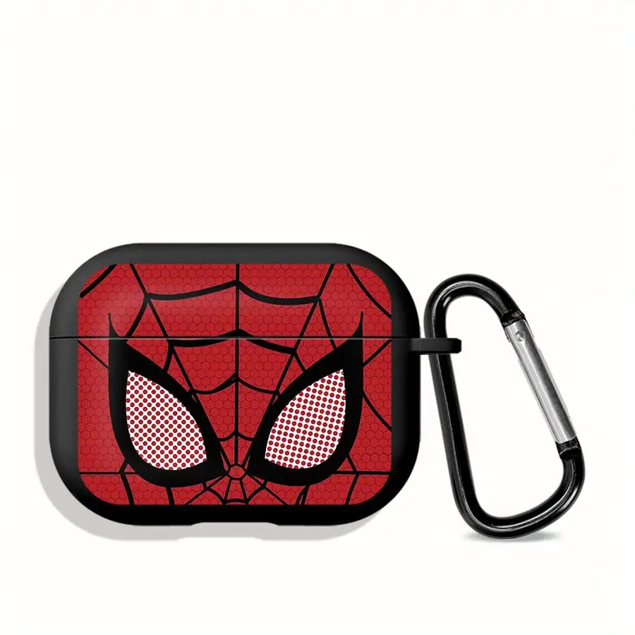 ตัวเลือกสินค้า เคสหูฟัง AirPods ลายแมงมุมสีดำ