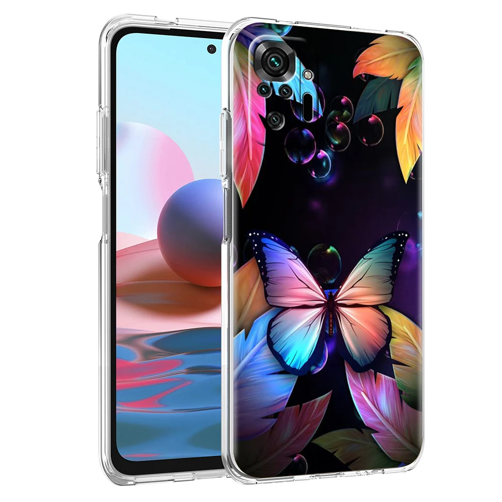 Elegant Transparent Butterfly Phone Case - TPU Protective Cover