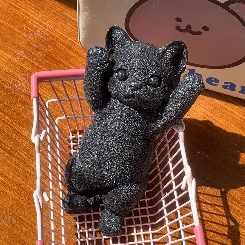 Fidget Toys Anti Stress Toy Decompression Toy Squishy Toys Sensory Toys Release Pressure Toy Stress Relieving Toy Cute Cat Squishy Toy Stress Relief Toy Mochi Taba Squeeze Antistress Fidget Pinching For Children Adults Gifts
