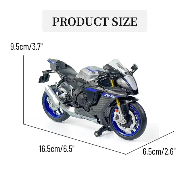 1:12 Scale YAMAHA YZF -R1M Honda CBR1000RR Motorcycle 3 1:12 Scale YAMAHA YZF -R1M Honda CBR1000RR Motorcycle 3
