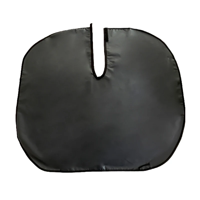 프로 살롱 방수 헤어 커팅 케이프 블랙 바버 미용 가운 천 앞치마 전문 헤어 스타일리스트 액세서리