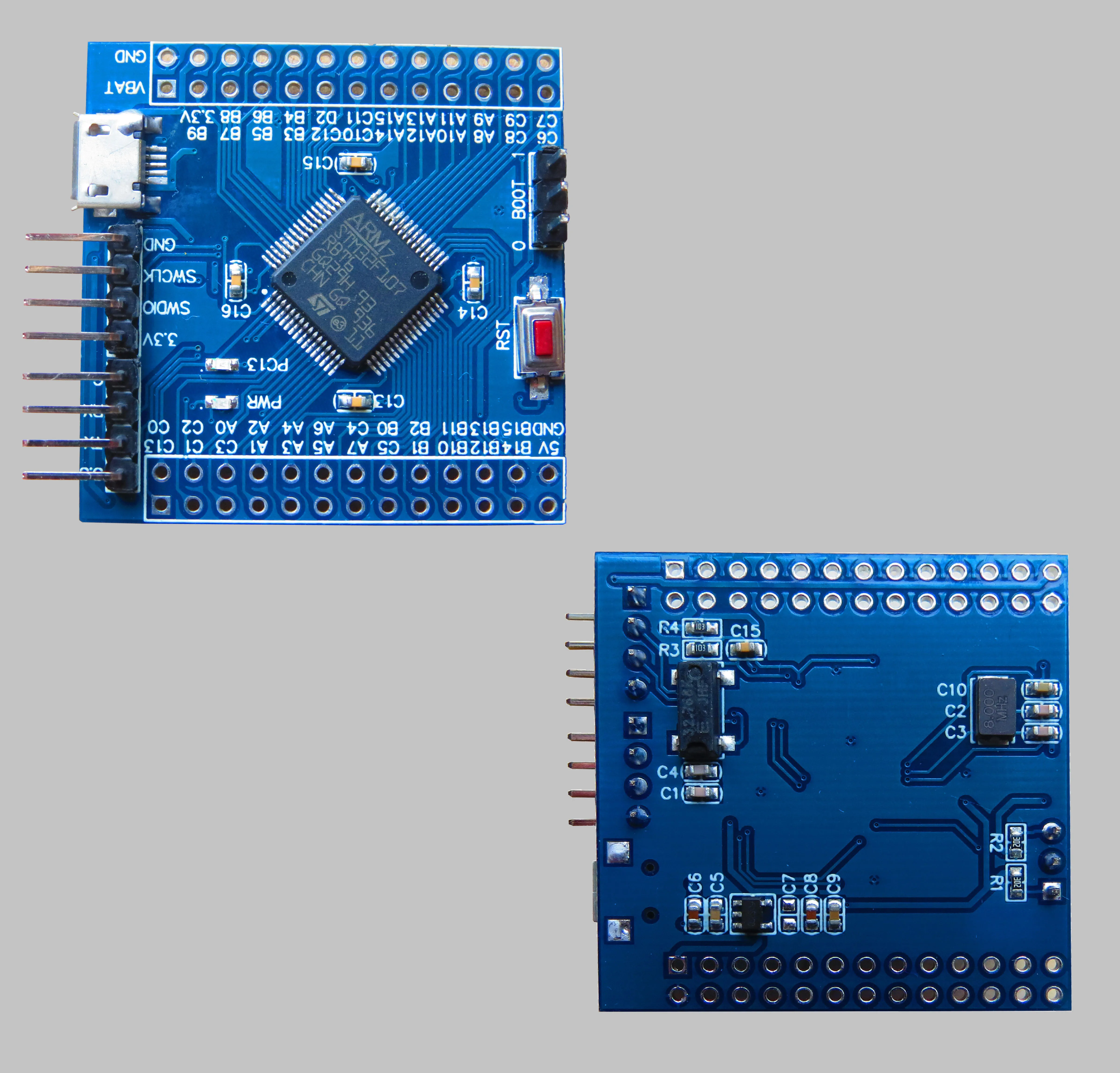 

Системная плата Stm32f107rbt6, системная плата MCU STM32, плата разработки нового продукта F107rb, оценочная плата