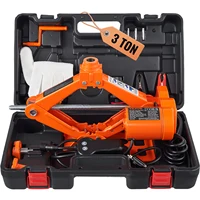 VEVOR Electric Car Jack 3 Tons /6600 lbs Scissor Jack 12V Electric Automatic Jack with Double Saddles for SUV Truck Tire Change 1