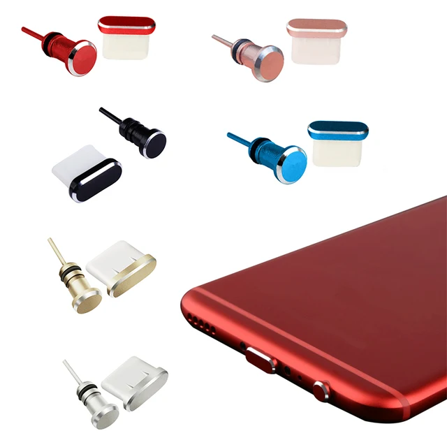 유형 C 전화 충전 포트 3.5mm 이어폰 잭 Sim 카드 USB C 먼지 플러그 삼성 S10 S9 S8 참고 8 9 화웨이 P10 P20 P30 프로