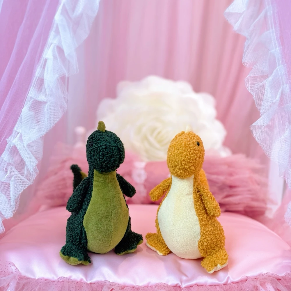 Luxury Cartoon Dinosaur Plush Stuffed Toys  Lovely Chirlden's Day Gift New Arrival Handmade Dino Soft Toys For Boys