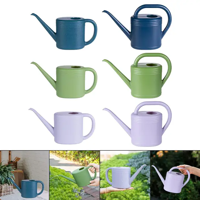 Watering Can Household Practical Modern for Home Office Saving Effort Lightweight Ergonomic Handle Watering Pot Easy to Use 3