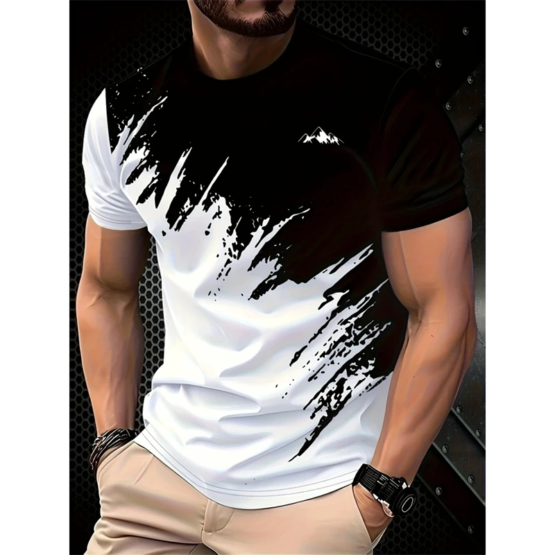 Elegant 3D Print Casual T-Shirt | Breathable Graphic Crew Neck Tee S18f1059894ac4c91b3f740a7d5096d56j