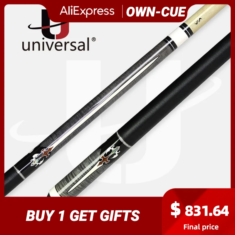 Universal 1111 Pool Cue Stick Kit Billiard Cue 12.9mm Tip Technology