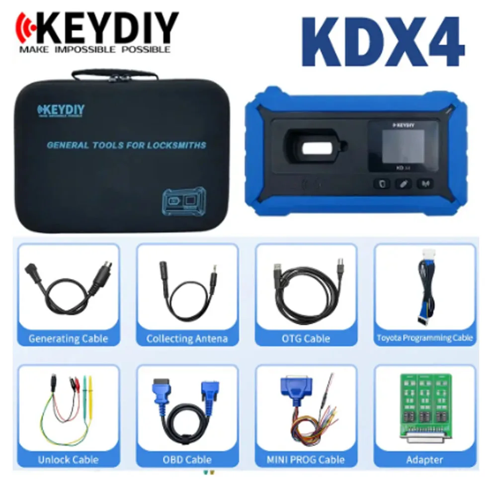 KEYDIY KD-X4 KDX4 Remote Generateor Copy Chip Reader Programming Multi-functional Anti-theft Matching Tool Upgrade of KDX2 KDMAX