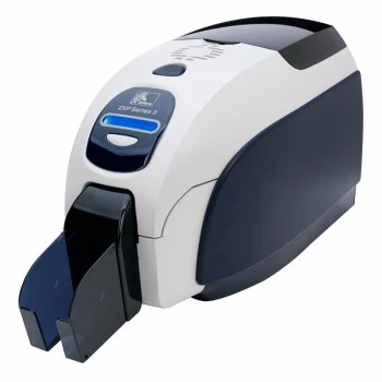 

Zebra ZXP series 3-1/2 YMCKO single/dual sided ID card printer