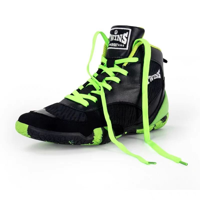Fashion Professional Men's Boxing Shoes High Top Boxing Sneakers Women's Comfortable Fighting Boots Anti-slip Training Wrestling