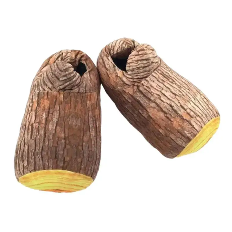 

Womens House Slippers Log Tree Pattern Home Slippers House Slippers Funny Scuff Slides Slip-On House Shoes Indoor Outdoor