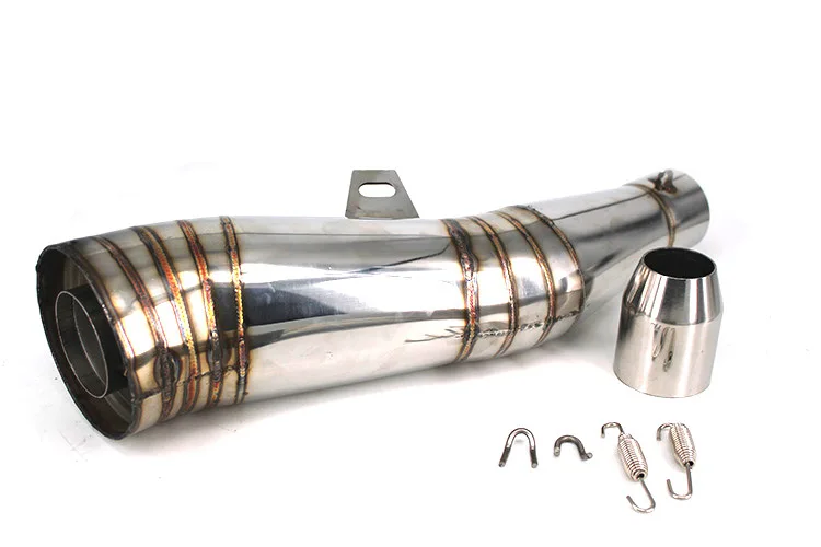 

Motorcycle Exhaust Slip on For xsr155 CB250 CBR250 CB400 GSXR600 EN250 38MM 51MM Pipe Muffler System Modified locomotives