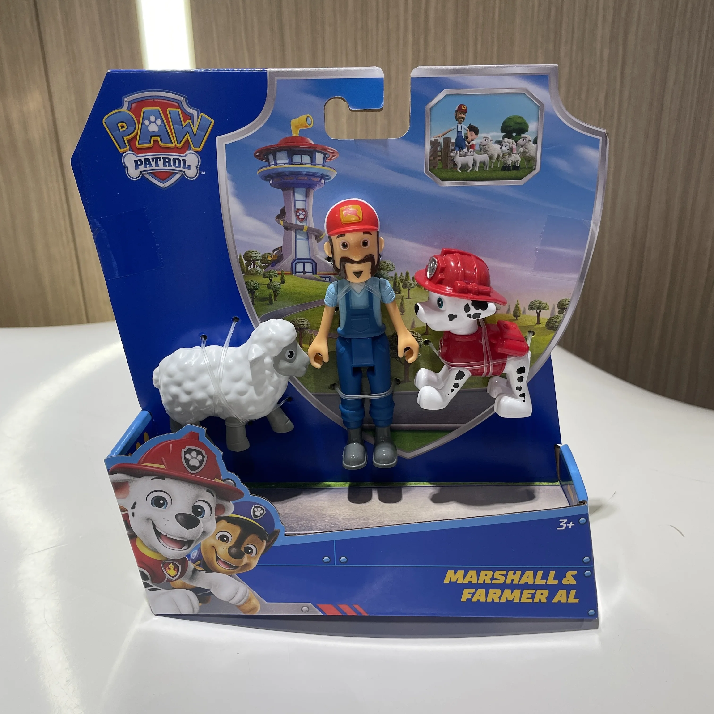 100% genuino Paw Patrol capitán turbo Mayor Goodway Chickaletta Humdinger Danny Yumi conjunto de figuras de acción niños