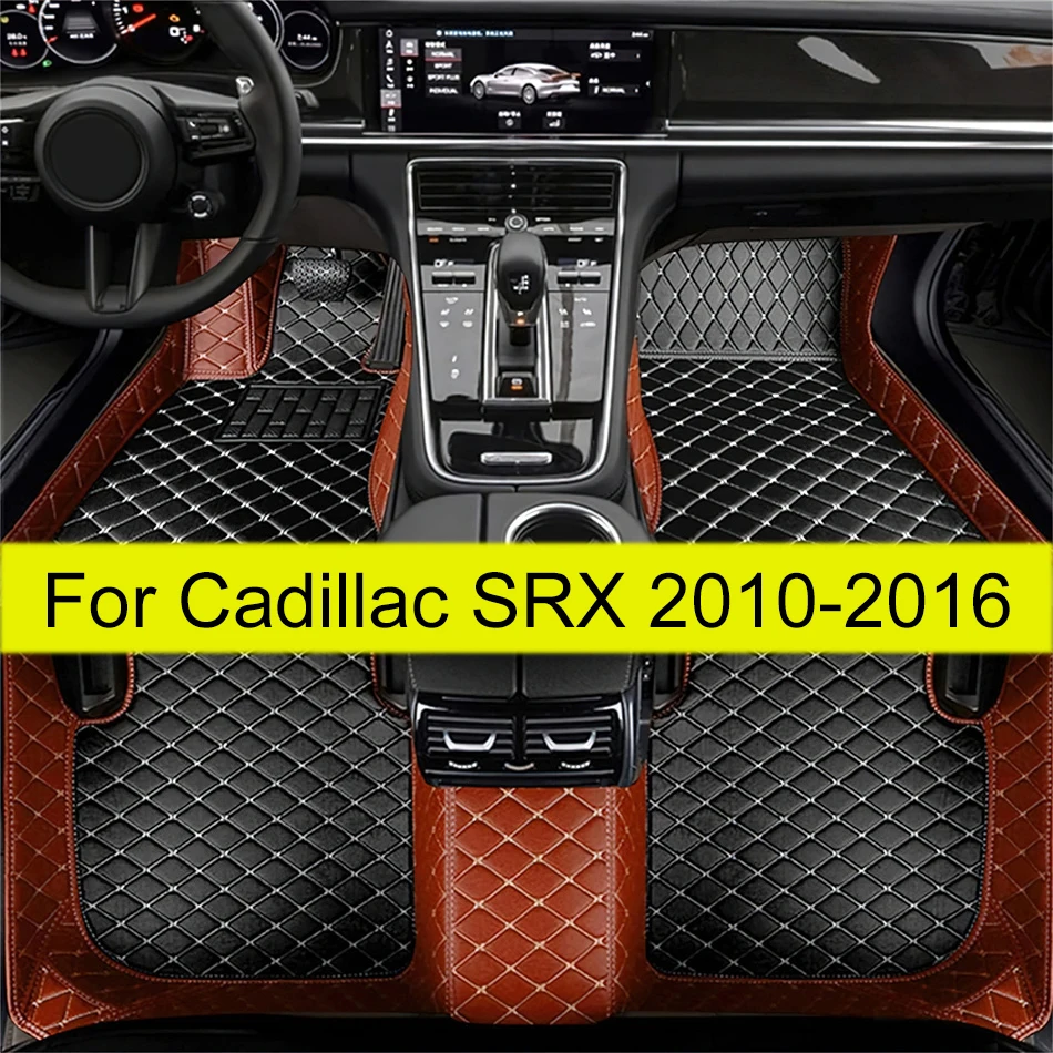 

Автомобильные коврики для Cadillac SRX (FIVE SEAT) 2010 2011 2012 2013 2014 2015 2016, индивидуальные автомобильные подставки для ног, задняя крышка