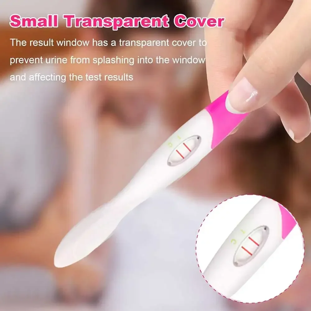 Early Pregnancy Test Strips for Women HCG Testing Kit Over 99% Accuracy Rapid Female Urine Measure Accuracy Pregnancy Check