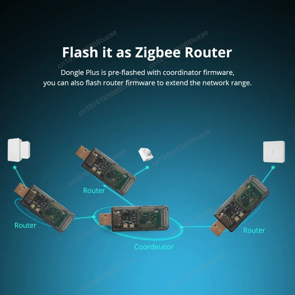 Zigbee 3.0 USB Dongle Based on Silicon Labs EFR32MG21 Universal Zigbee Gateway ZB-GW04 V1.2 Adapter Support ZHA Zigbee2MQTT HAB