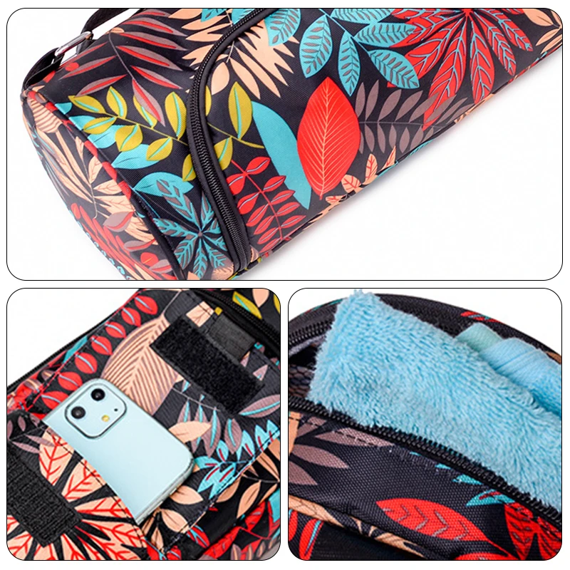 Yoga Mat Backpack Yoga Mat Storage Bag Yoga Mat Carrier Portable Waterproof Large Capacity Exercise Fitness Bag Outdoor Carrying