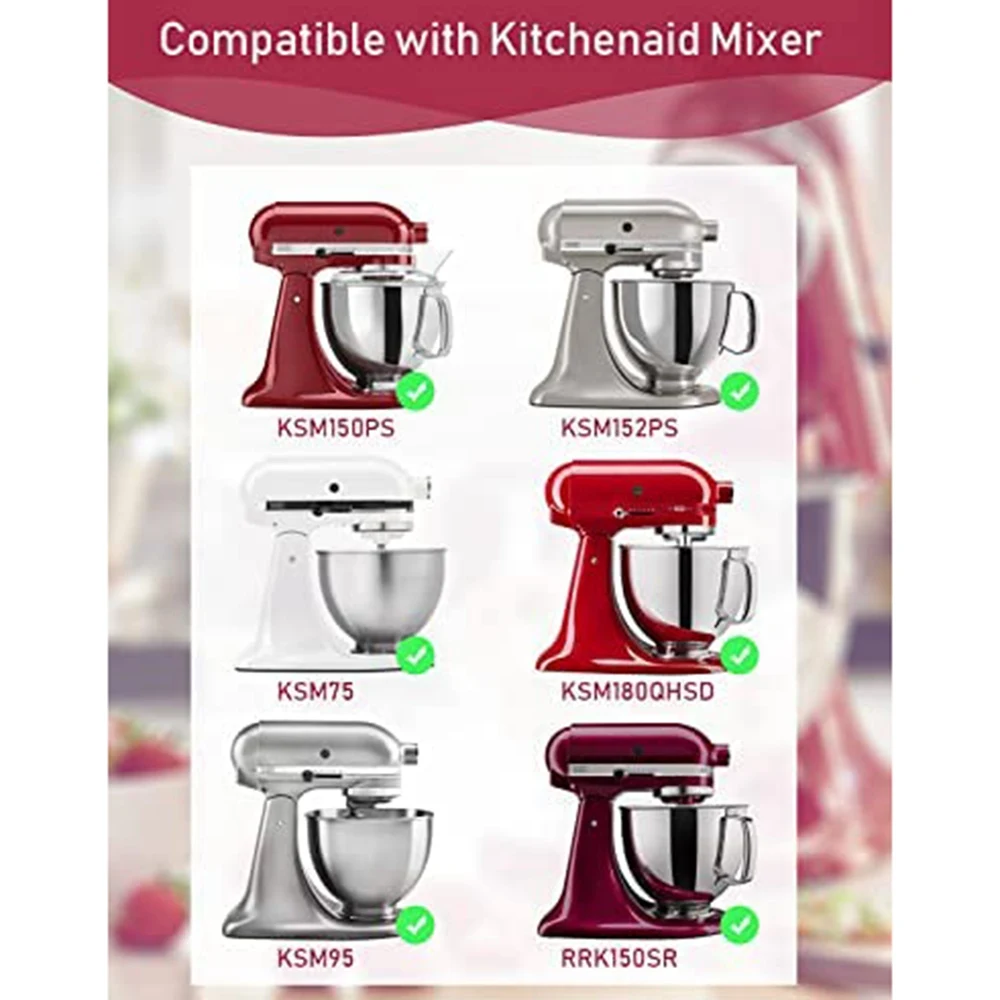 MIMORE Mixer Slider Mat for KitchenAid Stand Mixer 4.5-5 QT Tilt Head,  Mixer Mat Compatible with Classic 4.5 QT KitchenAid Mixer Accessories 5 QT