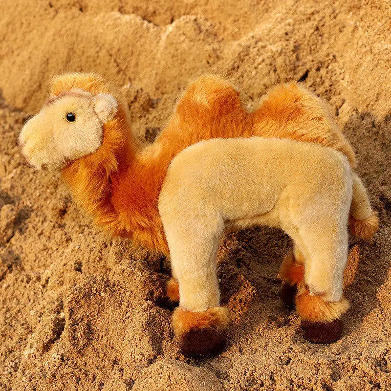 Creative Simulation Camel Plush Toy Cute Livelike Camel Plushies Doll Stuffed Animals Cartoon Soft Kids Toys Gifts Home Decor