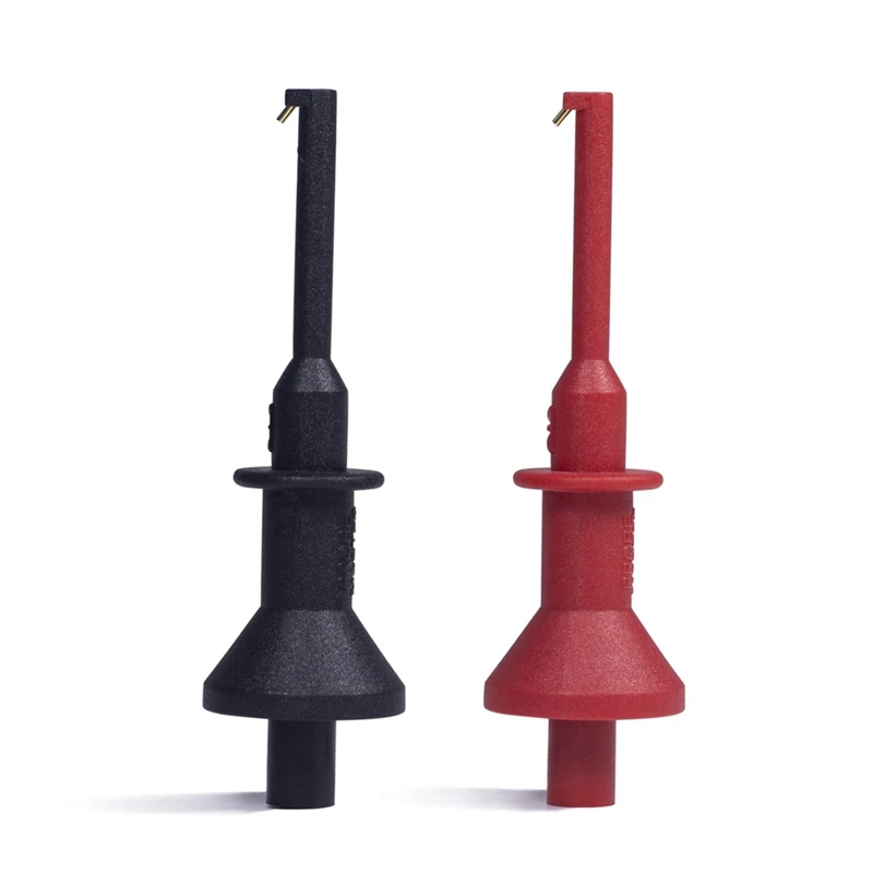 Test Hooks Clips Universal Digital Multimeter Test Hook Straight Probe Extension Hook Needle 2Mm