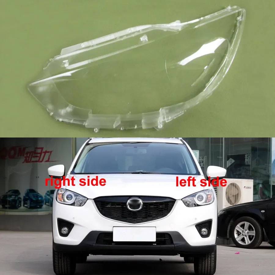 

For Mazda CX-5 CX5 2013 2014 2015 2016 Lamp Shell Headlight Cover Lampshade Transparent Shade Headlamp Housing Lens Mask