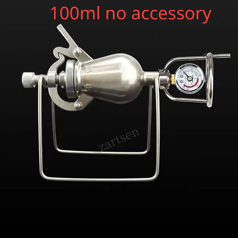 

100ml 304 Stainless Steel Automatic Mini Popcorn Machine Home Small Popcorn Pots Old Fashioned Hand Cranked Popcorn Maker