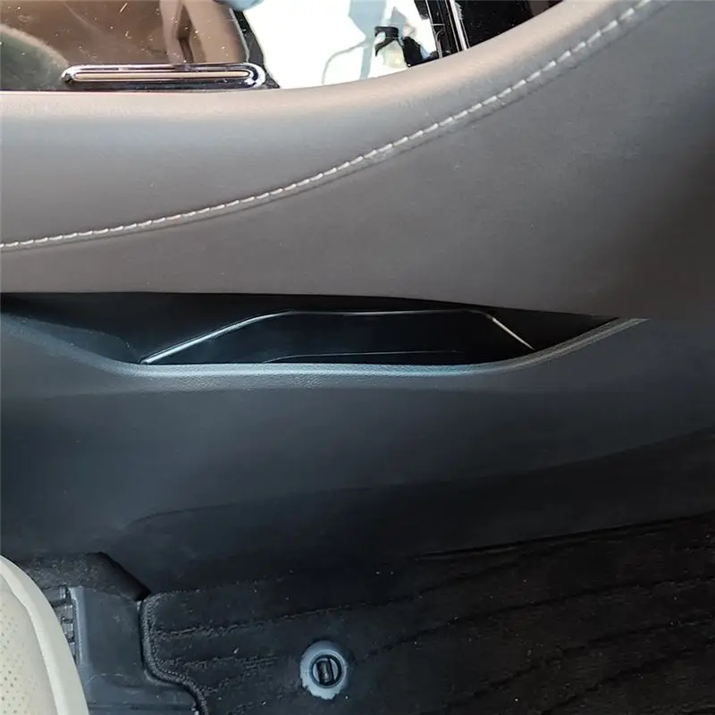 AB59-자동차 센터 콘솔 하단 사이드 수납함(도요타 알파드 40 시리즈 2023+ 조수석 사이드 수납함 LHD)