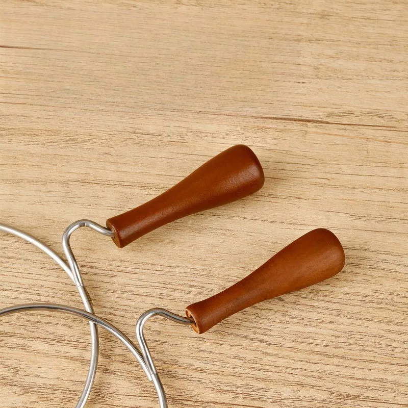 Reusable Flannel Coffee Filter Bag | Wooden Handle Pour Over Filter Cloth, Eco-Friendly Brewing Accessory for Rich Flavor