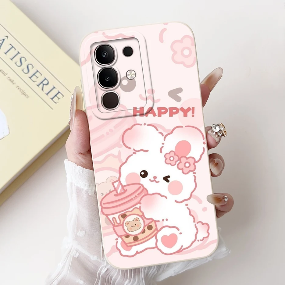 Fashion Rabbit Cartoon Shockproof Phone Case - Soft TPU Cover