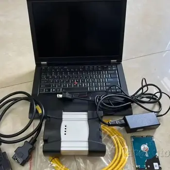 Strumento di Diagnosi Auto ICOM Next 2026 per BMW con Scanner Codici e Laptop T410 I5CPU 1TB HDD SSD, Software Più Recente Pronto all'Uso