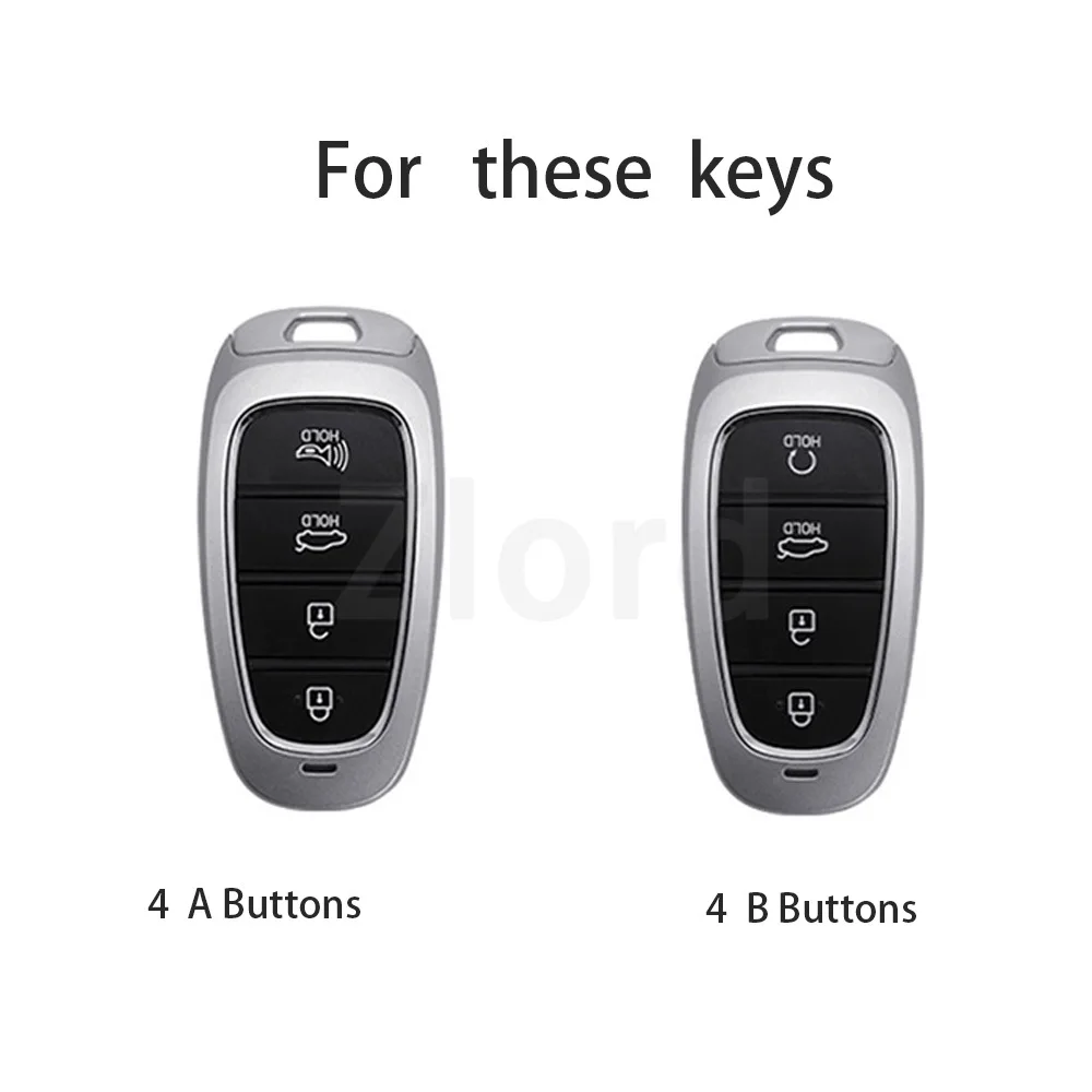 TPU Auto Shell Fob For Hyundai Elantra Grandeur Accent Solaris Sonata Kona Creta I20 I30 IX35 IX25 Car Key Case Cover key case,key case cover,car key shell